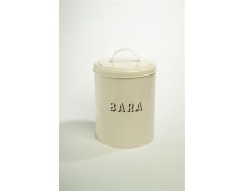 Bread Bin - Round (Cream)